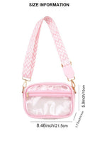 42POPS - 0326 Stadium Events Clear Crossbody Bag SI-26444