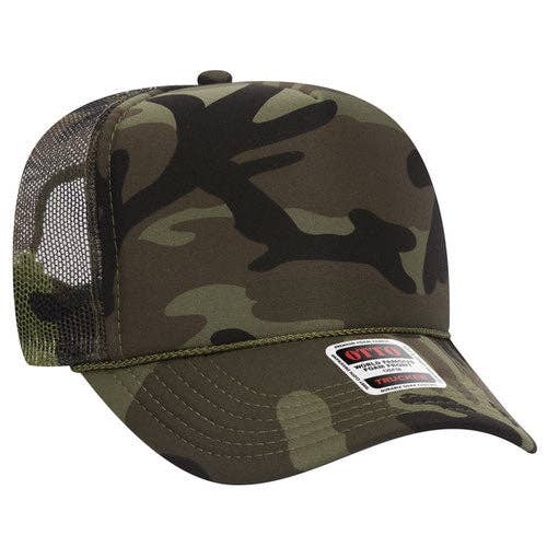 TEELUX - BLANK OTTO TRUCKER HAT -  Choose from available Colors