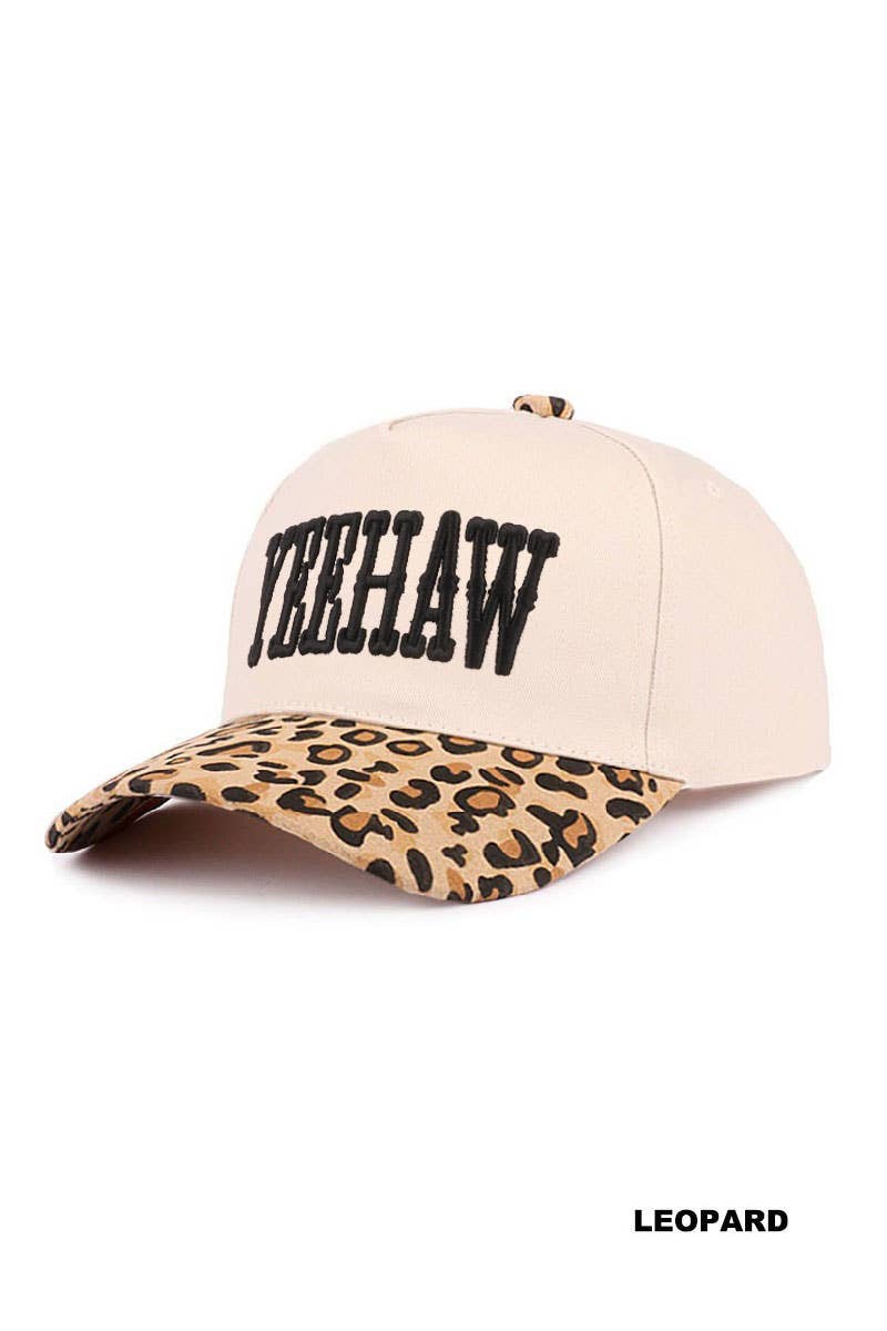 42POPS - 0118 Yeehaw Two Tone Canvas Cotton Cap SI-29122
