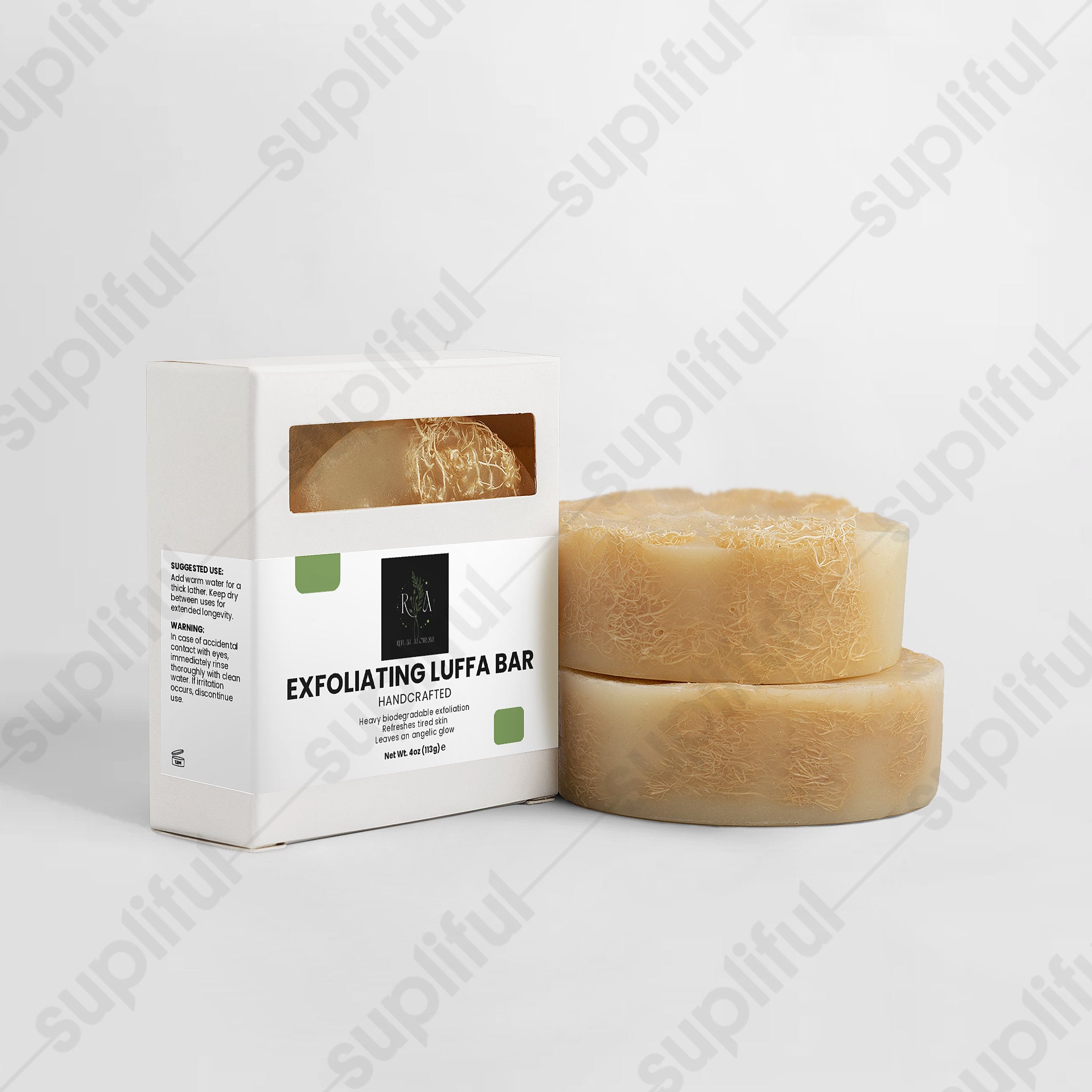 Exfoliating Luffa Bar