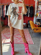 TheKingShirt - Girl Gang Graphic Tee - Vintage Country Style