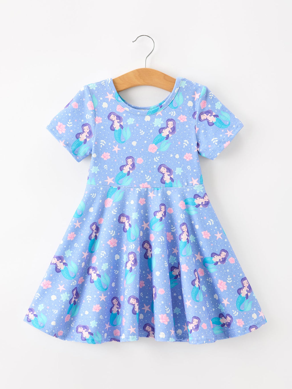 Ocean Fantasy Twirl Girls Dress