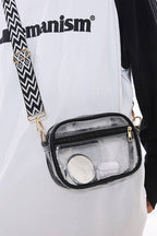 42POPS - 0326 Stadium Events Clear Crossbody Bag SI-26444