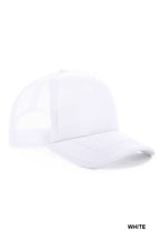 42POPS - SI-26827 Classic Solid Mesh Back Trucker Cap