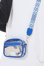42POPS - 0326 Stadium Events Clear Crossbody Bag SI-26444