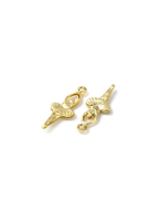The Charm Bar Company - Gold Prima Ballerina Charm