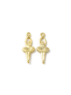 The Charm Bar Company - Gold Prima Ballerina Charm