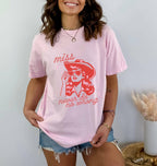 TheKingShirt - Retro Disco Cowgirl Tee Sassy Y2K Aesthetic Country Concert
