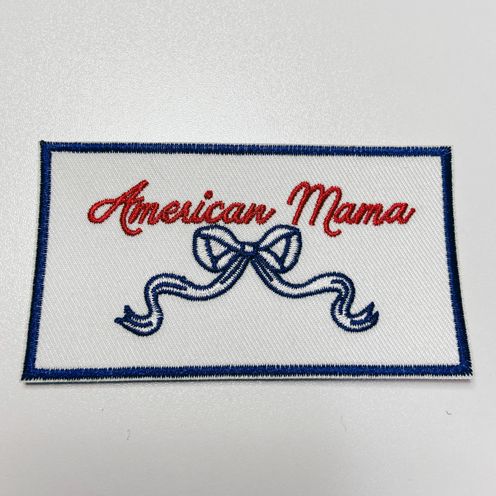 TEELUX - American Mama or American Mini  -  Embroidered hat Patch