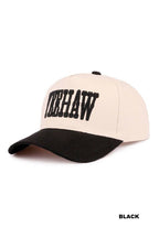 42POPS - 0118 Yeehaw Two Tone Canvas Cotton Cap SI-29122