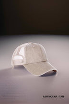 42POPS - SI-26424 Vintage Washed Cotton Mesh Cap Hat
