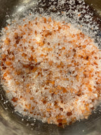 Detox+ Himalayan Epsom Bath Salt Infused with Rosemary and Lemon Essential Oils 1 lb Jar