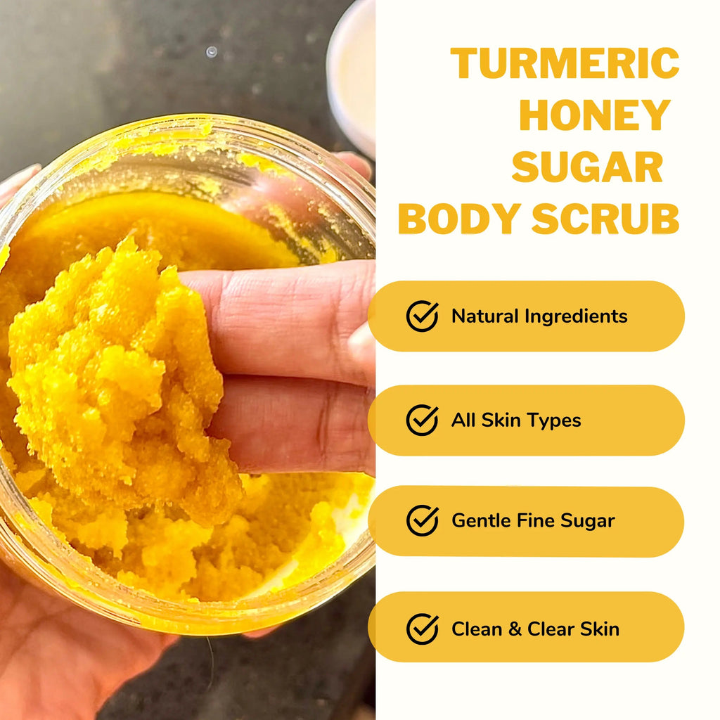 Glow Sugar Turmeric Honey Body Scrub