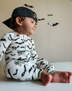 Spooky Bro Bamboo Zippy Pajamas
