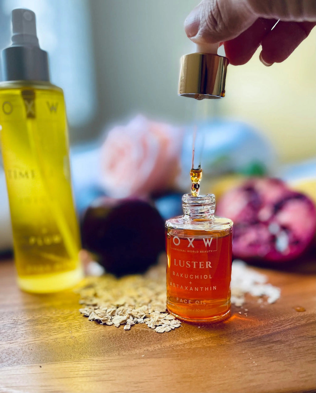 Luster Bakuchiol + Astaxanthin Face Oil Retinol Alternative
