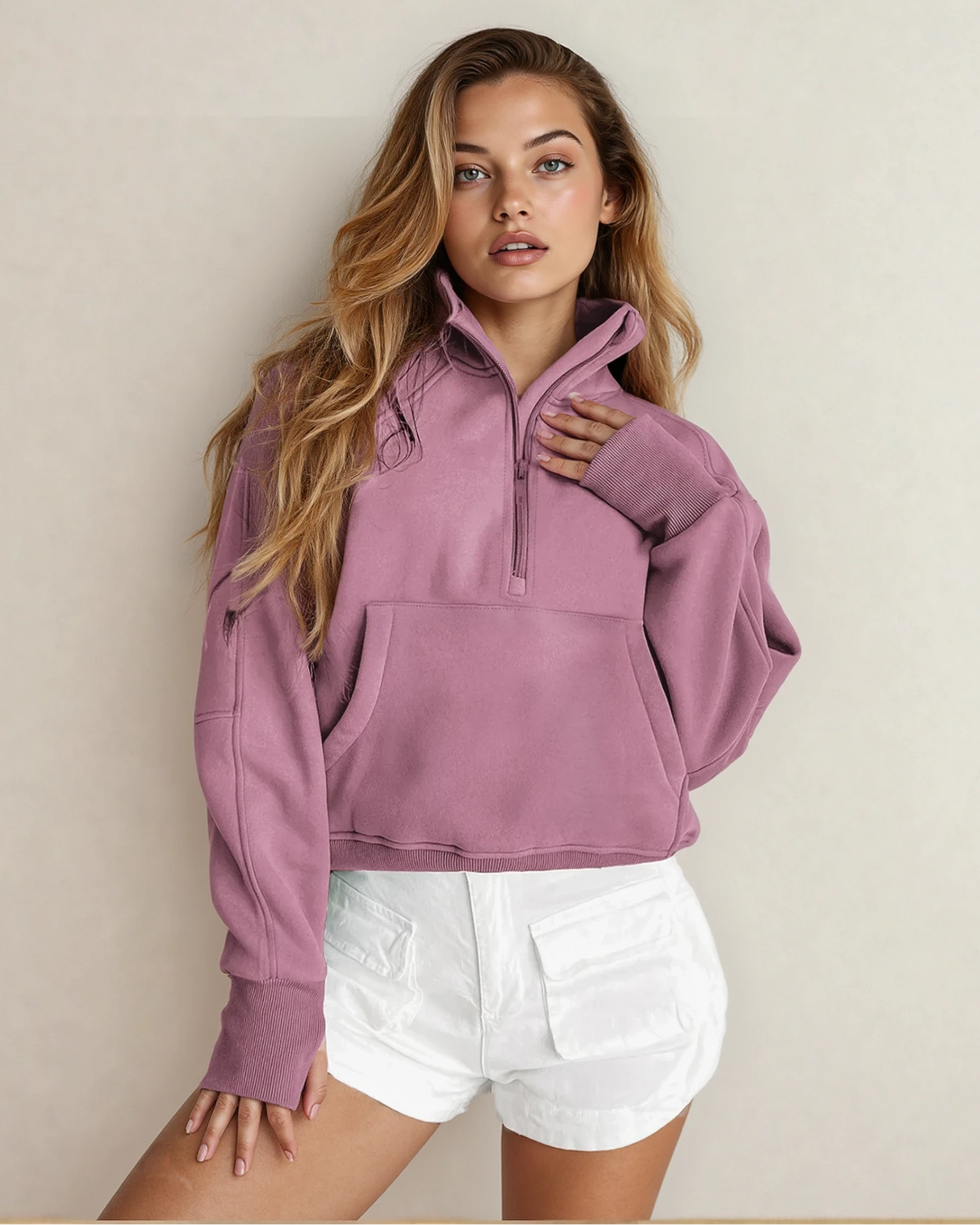 Haven Pullover - Phalaenopsis