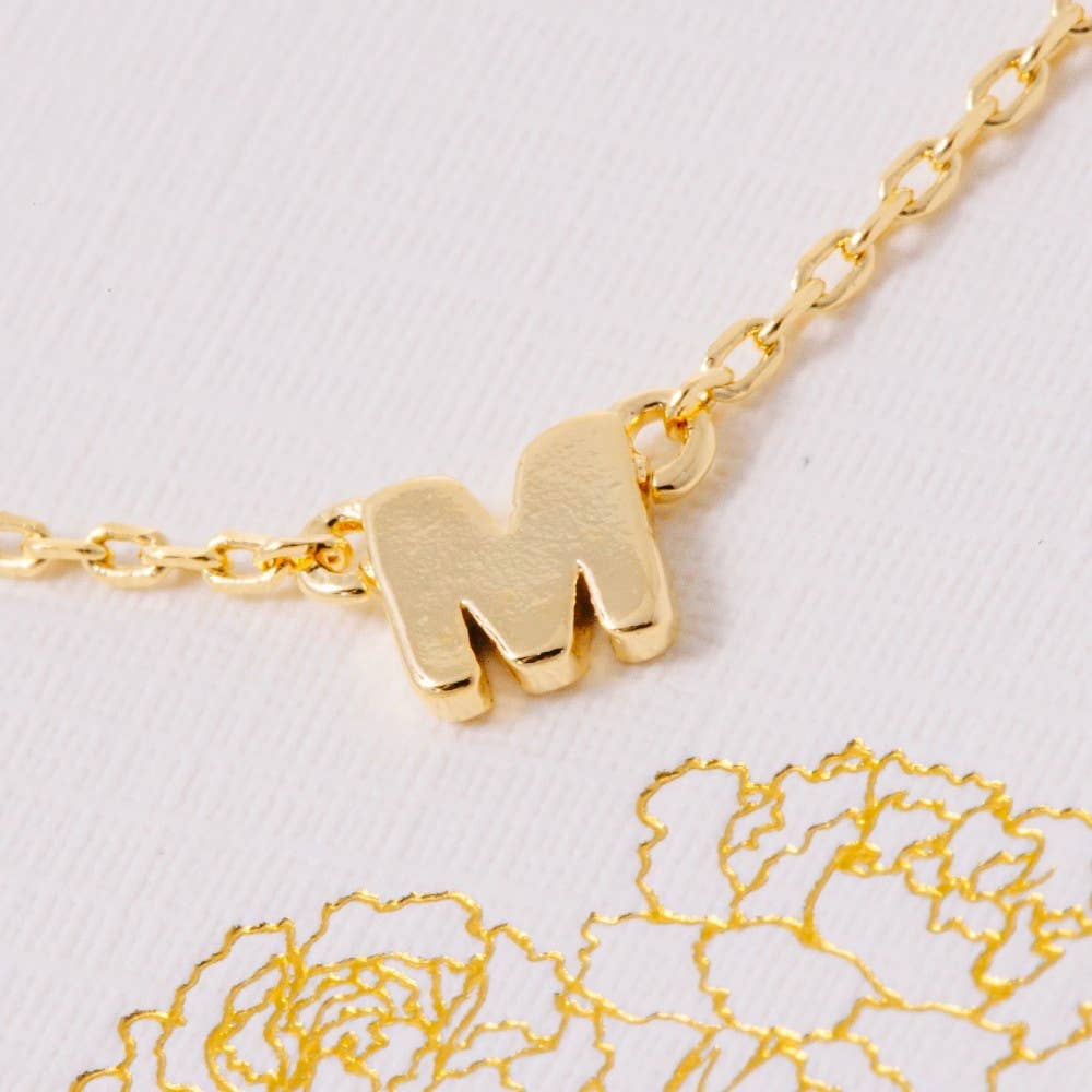 Anarchy Street - Dainty Mama Print Charm Necklace