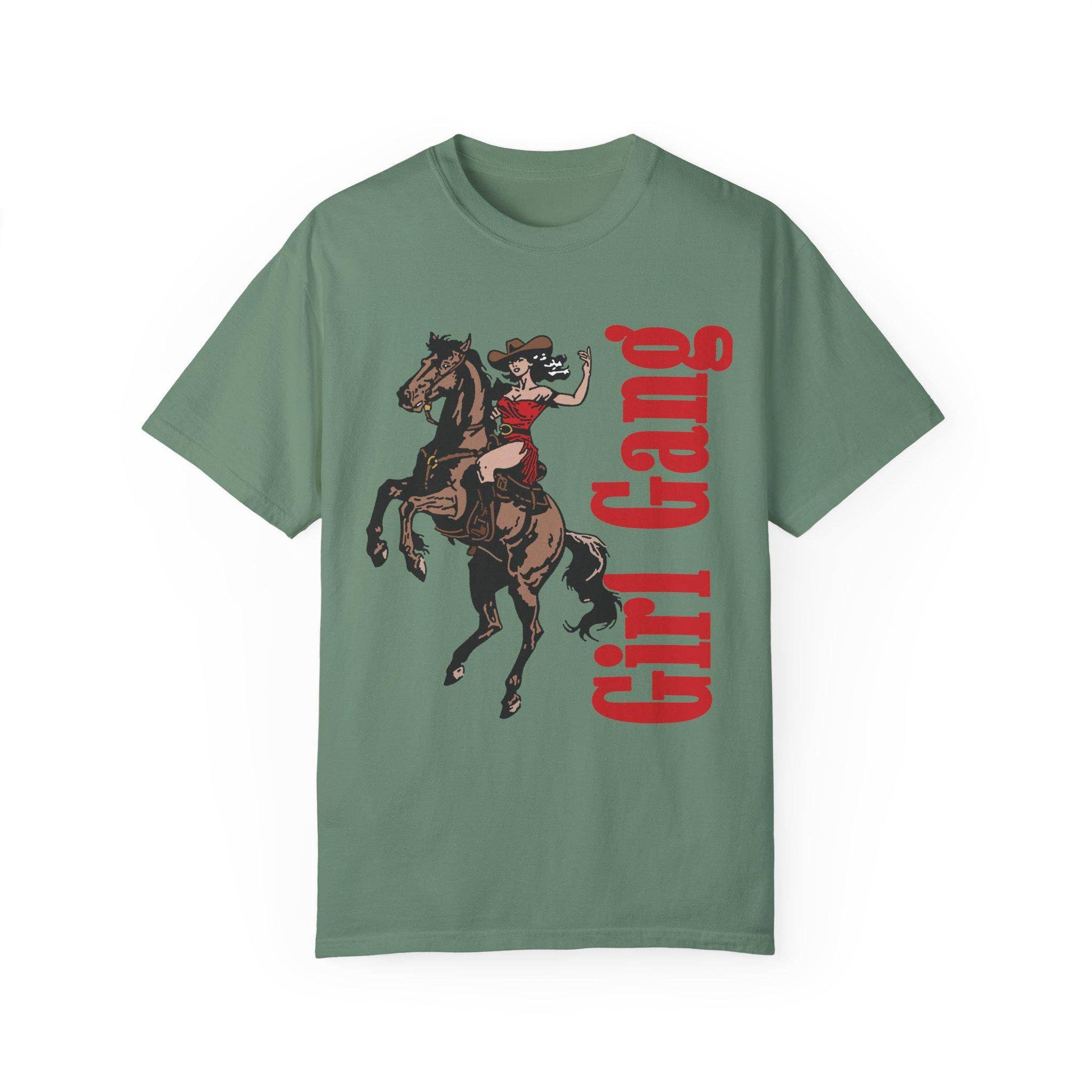 TheKingShirt - Girl Gang Graphic Tee - Vintage Country Style