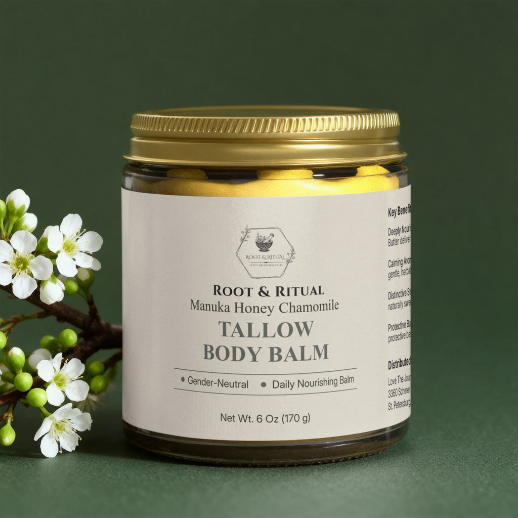 Root & Ritual Manuka Honey Chamomile Tallow Body Balm