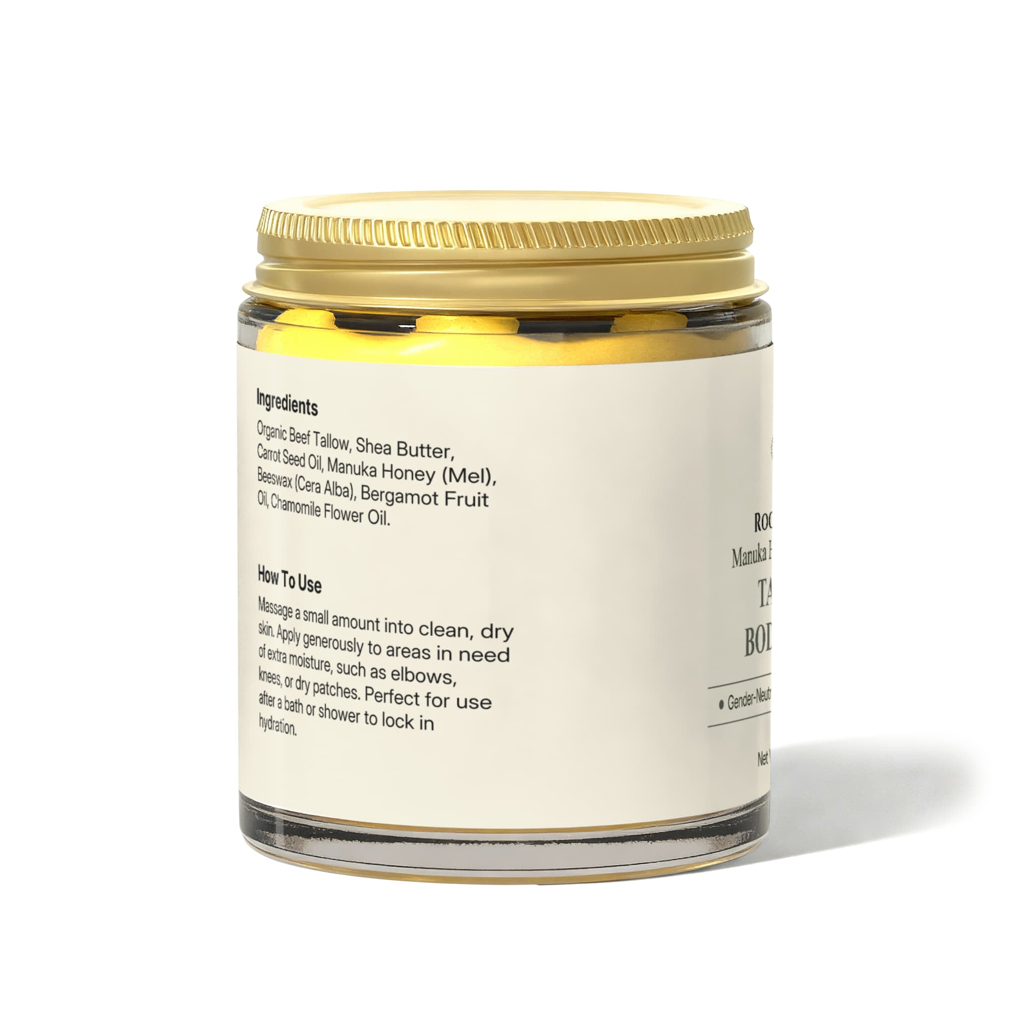 Root & Ritual Manuka Honey Chamomile Tallow Body Balm
