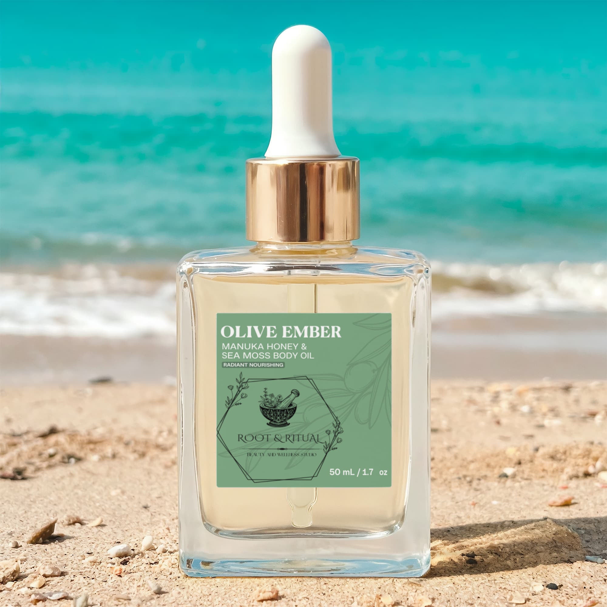 Manuka Honey Sea Moss Post-Shave Oil