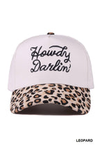 42POPS - 1014 Howdy Darlin Two Tone Canvas Cotton Cap SI-27998