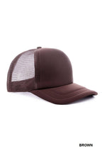 42POPS - SI-26827 Classic Solid Mesh Back Trucker Cap