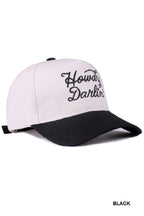 42POPS - 1014 Howdy Darlin Two Tone Canvas Cotton Cap SI-27998