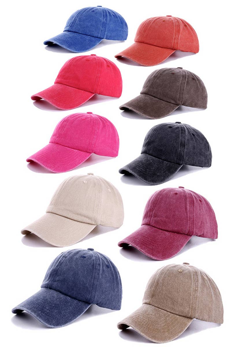 42POPS - Washed Trucker Hat Baseball Cap