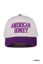 42POPS - 0806 American Honey Two Tone Canvas Cotton Cap SI-28547