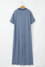 Eddie Pocket Short Sleeve Jumpsuit