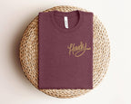 TheKingShirt - Howdy Embroidered Oversized Western Tee