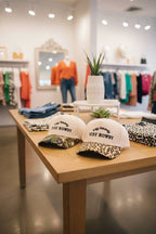 42POPS - 1028 Say Howdy Stay Rowdy Two Tone Canvas Cotton Cap SI-28991