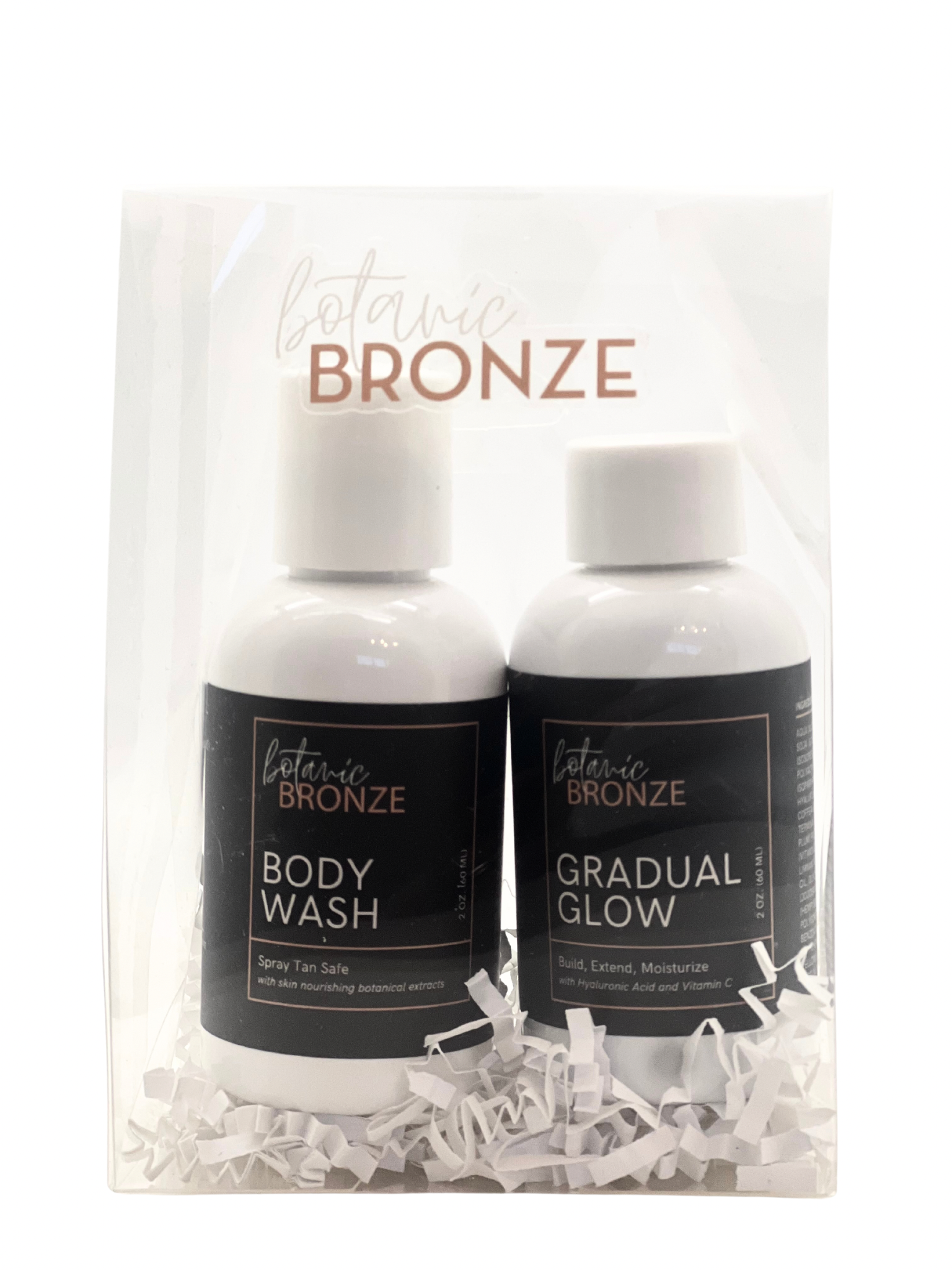 Botanic Bronze - Botanic Bronze Gradual Glow + Body Wash Mini's Duo