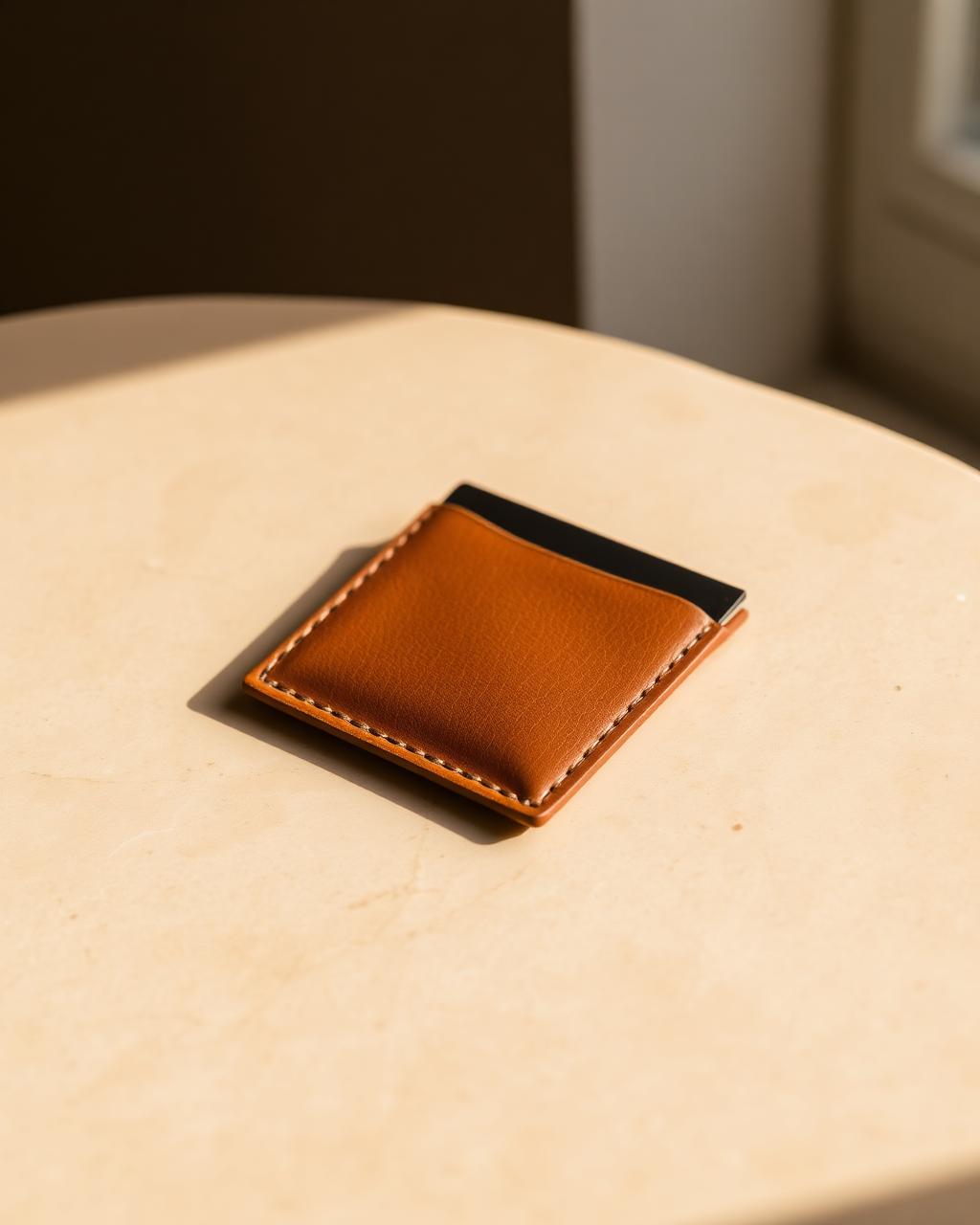 Leather Card Sleeve