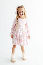 Pawsitively Spooky L/S Pocket Twirl Dress