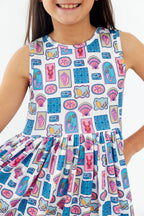 Amalfi Adventure Tank Twirl Dress