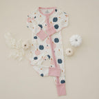 Pretty 'n Pumpkin Bamboo Zippy Romper