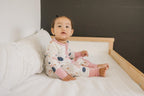 Pretty 'n Pumpkin Bamboo Zippy Romper